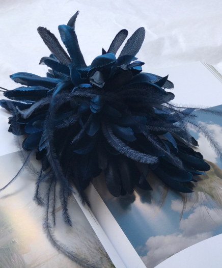 Broche Bleue