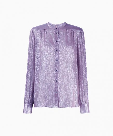 Blouse Benoit Violette Foncé