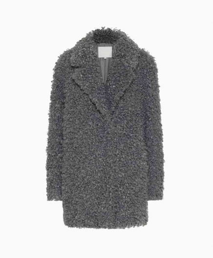 Manteau Faux Fur Grey