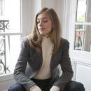 Veste Houndstooth