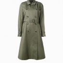 Manteau Trench Kaki