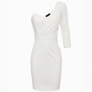 Robe One Shoulder White