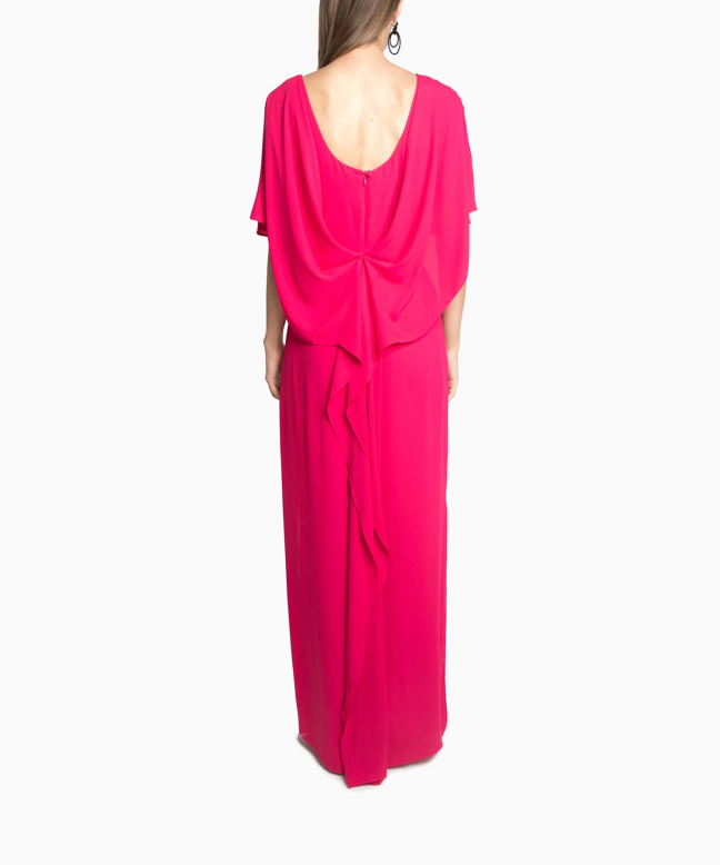 Location robe longue Halston Heritage Drape Cape 4