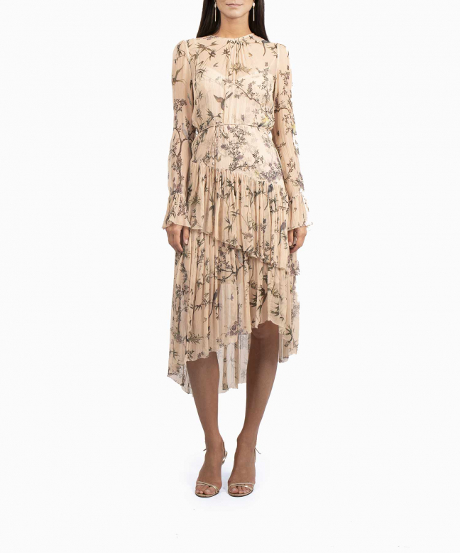 Location robe Zimmermann Maples Tier Nude 2