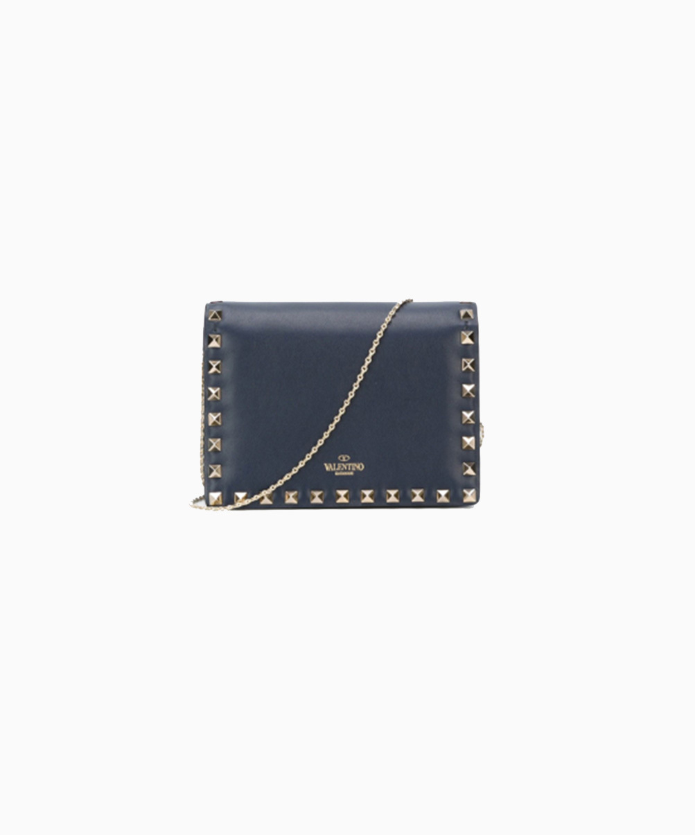 Location sac Valentino Mini Rockstud Navy 1