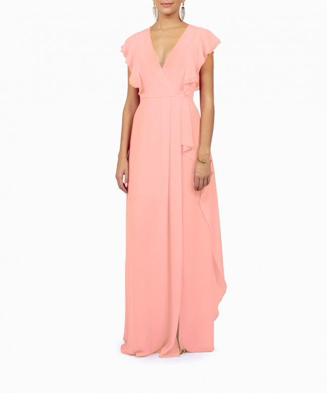 Location robe BCBG Marbelle Poudré 2