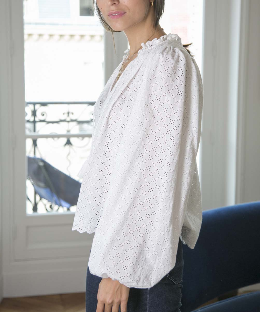 Location Top ULLA JOHNSON Broderie 3