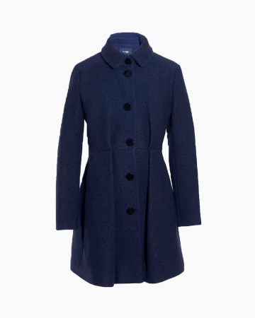 Manteau Wool Marine