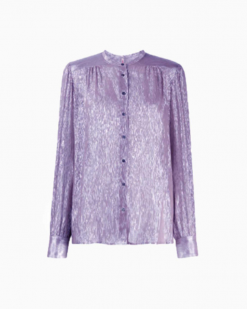 Blouse Benoit Violette Foncé