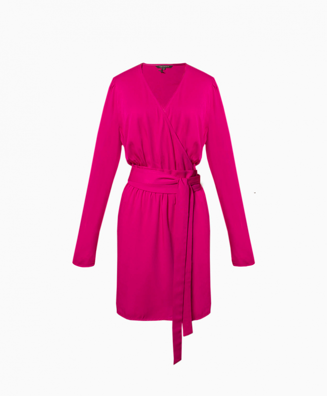 Location Robe TARA JARMON Noémie Fuchsia 1