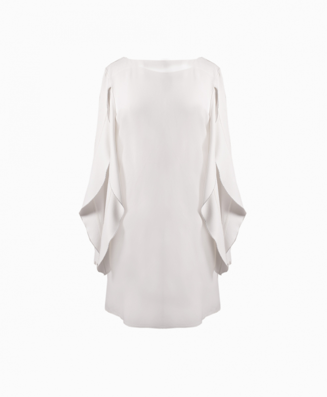 Location robe Elisabetta Franchi Sartorial Blanche 1